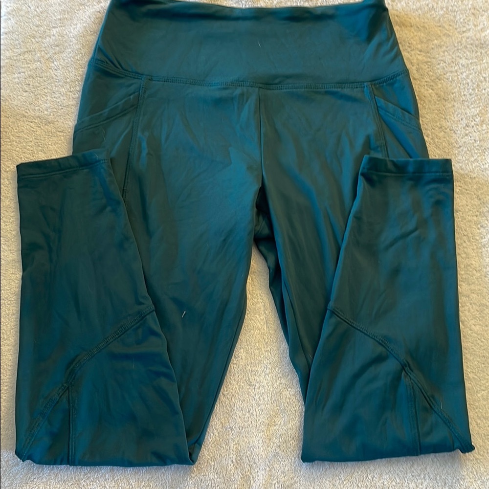 Bally Teal Leggings